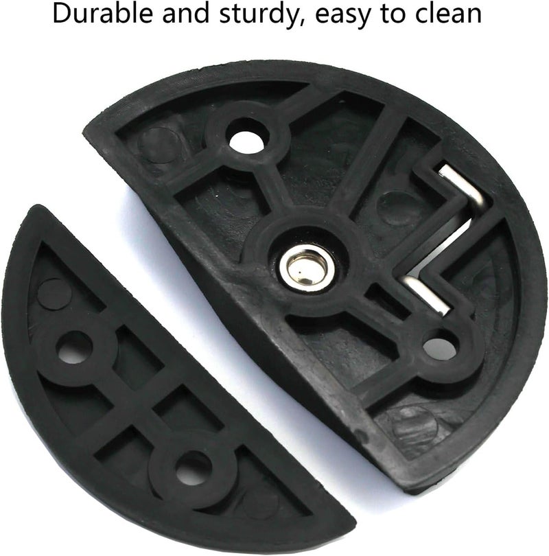 LTEMG Boat Door Latch Nylon Cabinet Round Turn Twist Button,Marine Catch Latch Hardware Accessories(2 Pcs) - Image 3
